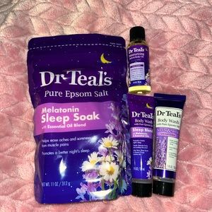 Dr Teal’s Melatonin Bath & Body Set